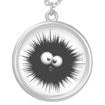 Ink Splat Cartoon Necklace