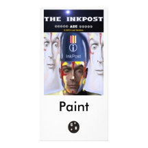 InkPost Ad - Paint Marker Personalized Photo Card