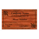 Inlaid Fleur de lis Business Cards