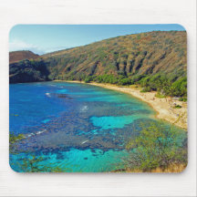 Inland, Hanauma Bay 4, Honolulu, Oahu Mousepad