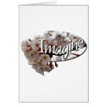 Inner Child Crochet cherry blossom logo Cards