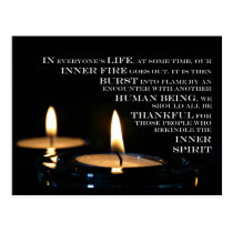 Inner Flame postcard postcards