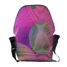 Inner Flow III – Fuchsia & Violet Galaxy Bag Commuter Bag