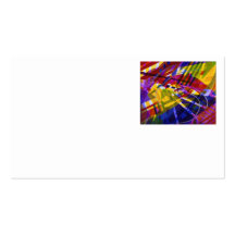 Inner Space – Abstract Rainbow Streams Business Card