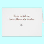 Innisfree Vs. Coffee cards
