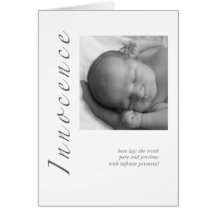 Innocence Baby Cards