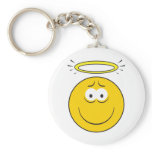 Innocent Angel  Smiley Face Key Chains