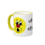 Innocent Face: I don't know who broke the printer Coffee Mugs