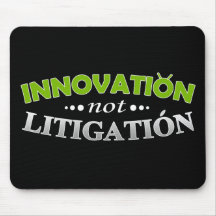 Innovation NOT Litigation Mousepad
