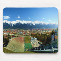 Innsbruck Ski Jump Mousepads