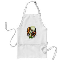 Insane Evil Clown Aprons