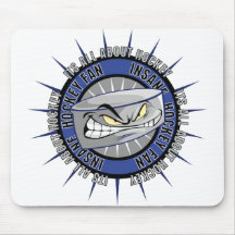 Insane Hockey Fan Mouse Pads