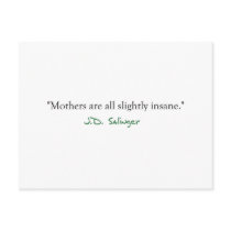 Insane Mothers Postcard