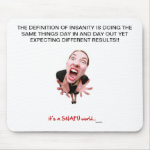INSANITY MOUSE MAT