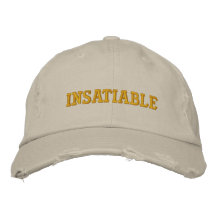 Insatiable Embroidered Hats
