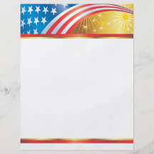 Insecte de drapeau des Etats-Unis Tract Customisé