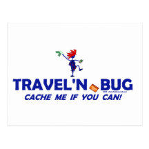 Insecte de Geocache Travel'n Cartes Postales
