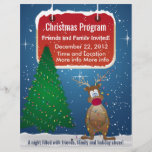 Insecte de programme de Noël de renne Prospectus