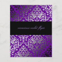 insecte violet vivace de la damassé 311-Dazzling Tract