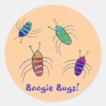 Insectes de boogie ! autocollant