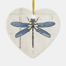 Insects Series- Dragonfly by VOL25 Christmas Tree Ornaments