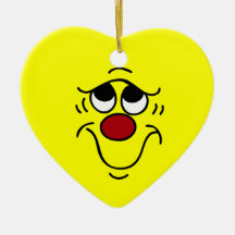 Insecure Face: Looking for protective security Christmas Tree Ornament