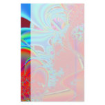 Inside II · Fractal Art · Aqua & Red Stationery Paper