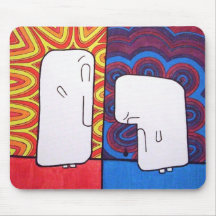 Inside I'm laughing Mouse Pad