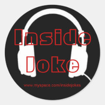Inside Joke 3" Sticker