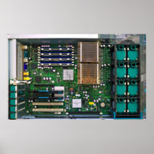 inside server computer print