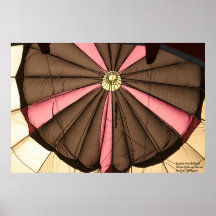 Inside the Balloon, Reno Balloon Races Print