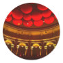 Inside the Royal Albert Hall Round Stickers