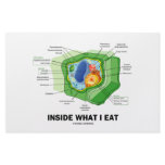 Inside What I Eat (Plant Cell Vegetarian Humour) stationery