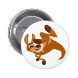 Insigne de bouton du saut périlleux du kangourou m