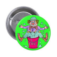 Insigne de Pin de bouton de câpres de clown
