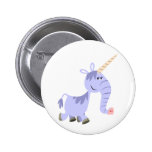 Insigne peu commun mignon de bouton de licorne de  boutons publicitaires