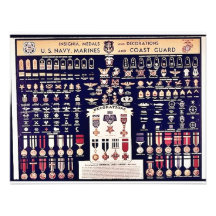 Insignia Medals And Decorations Personalized Invitations