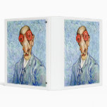 Insomniac Vincent Van Gogh 3 Ring Binder