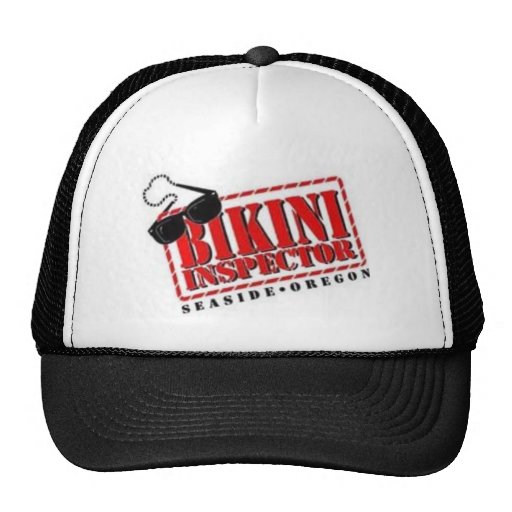 inspecteur de bikini casquette de camionneur
