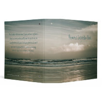 Inspiration at the Shore 2" Binder (poem on back)