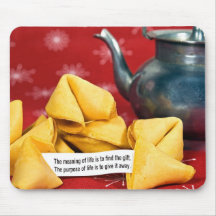 Inspiration de biscuit de fortune tapis de souris