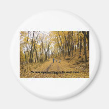 Inspiration in the fall magnet