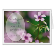 Inspiration - Pink Wood Sorrel Greeting Card