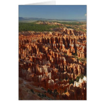 Inspiration Point At Bryce Canyon Card