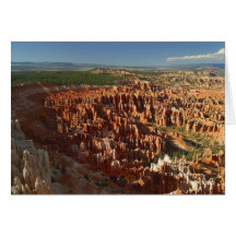 Inspiration Point At Bryce Canyon Greeting Card
