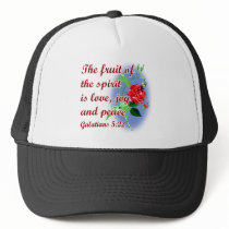 Inspirational bible quote designs hat