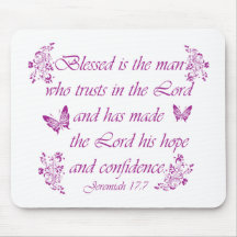 Inspirational Christian quotes Mouse Pad