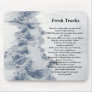 Inspirational Gifts Fresh Tracks Mouse Mats
