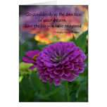 Inspirational greeting card confidence quote gifts