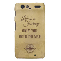Inspirational Motivational Life Direction Quote Motorola Droid RAZR Covers